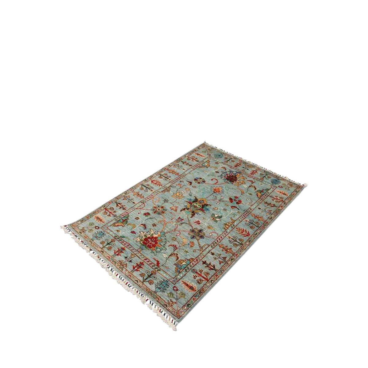 Gooch Oriental Sultani Rug, Blue, L147 x W102 cm – image 4