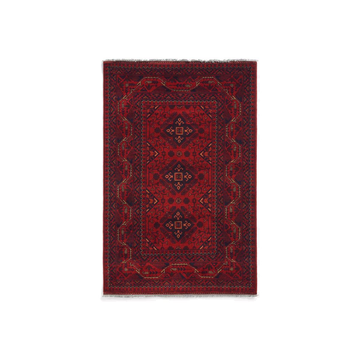 Gooch Luxury Hand Knotted Khal Mohammadi Rug, Red – image 1
