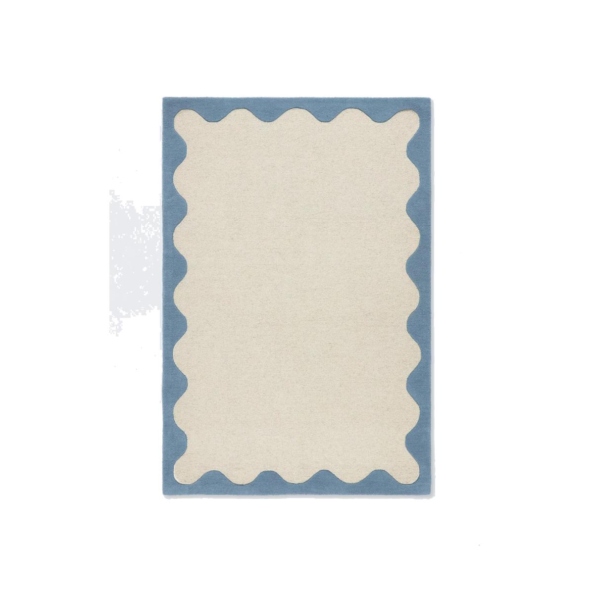 John Lewis Pure Wool Scallop Rug – image 1
