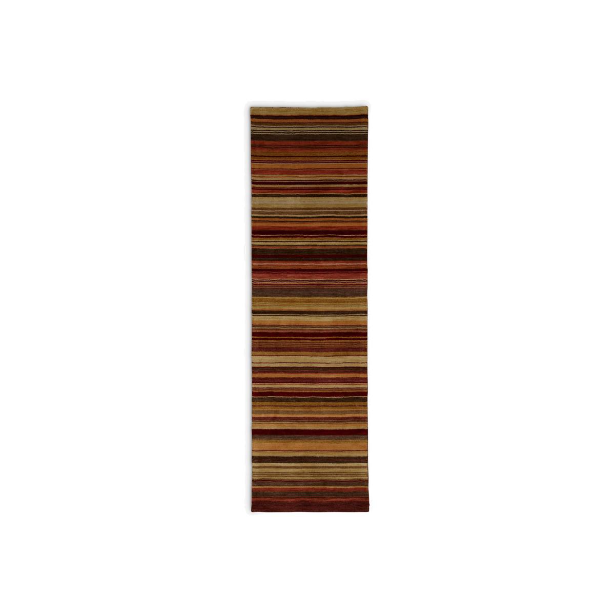 John Lewis & Partners Multi Stripe Runner Rug, Harvest, L240 x W70cm – image 1