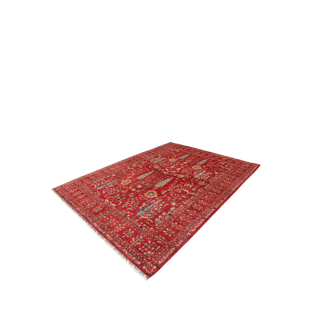 Gooch Oriental Pictorial Rug, Red, L360 x W272 cm – image 3