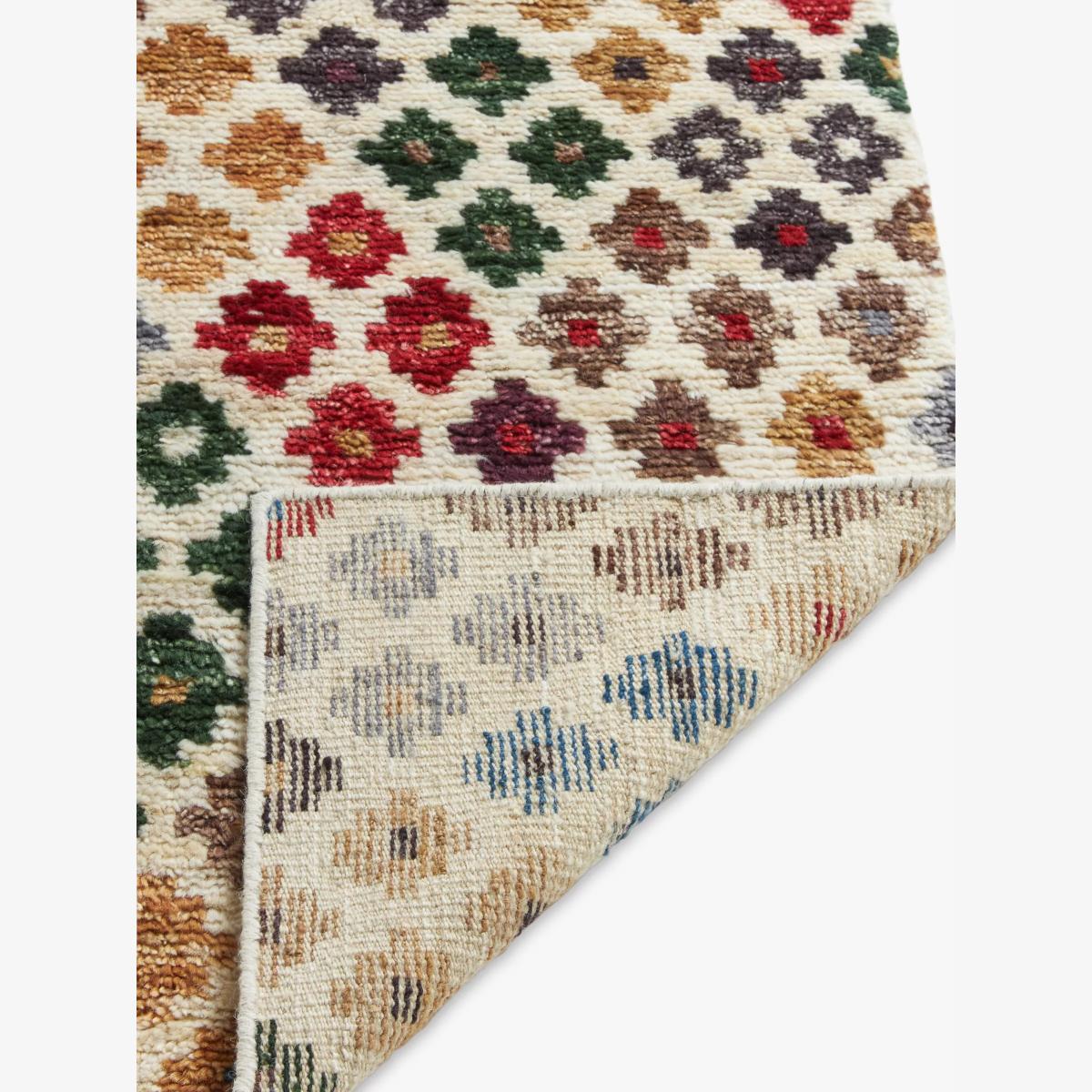 John Lewis Mori Geometric Floral Rug, L180 x W120 cm, Multi – image 1