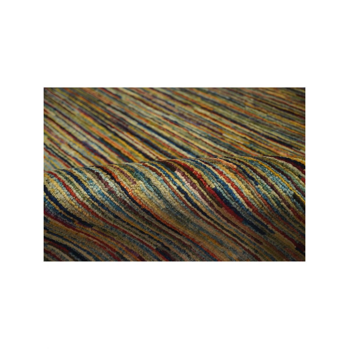 Gooch Oriental Stripe Gabbeh Rug, L292 x W190 cm, Multi – image 4