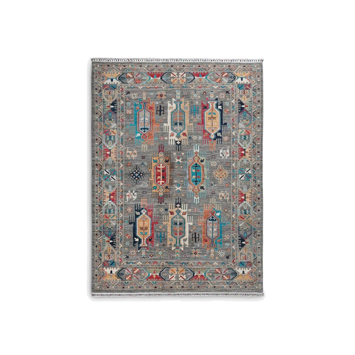 Gooch Oriental Sultani Rug L285 x W200 cm, Mid Grey