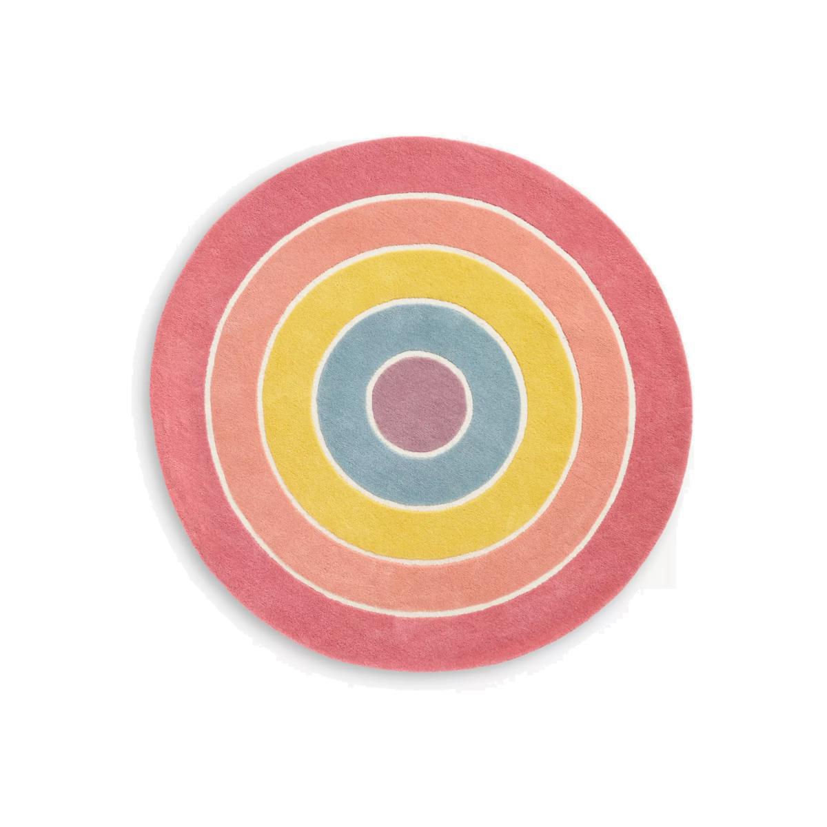 little home at John Lewis Rainbow Rug, Multi, Dia.150cm – image 1