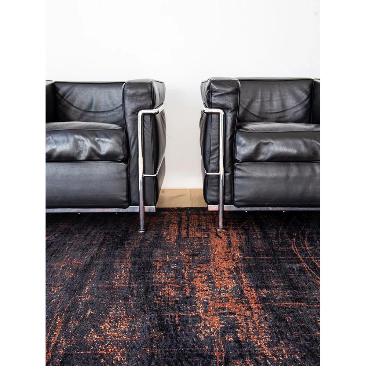 Louis De Poortere Griff Soho Rug, Black – image 3