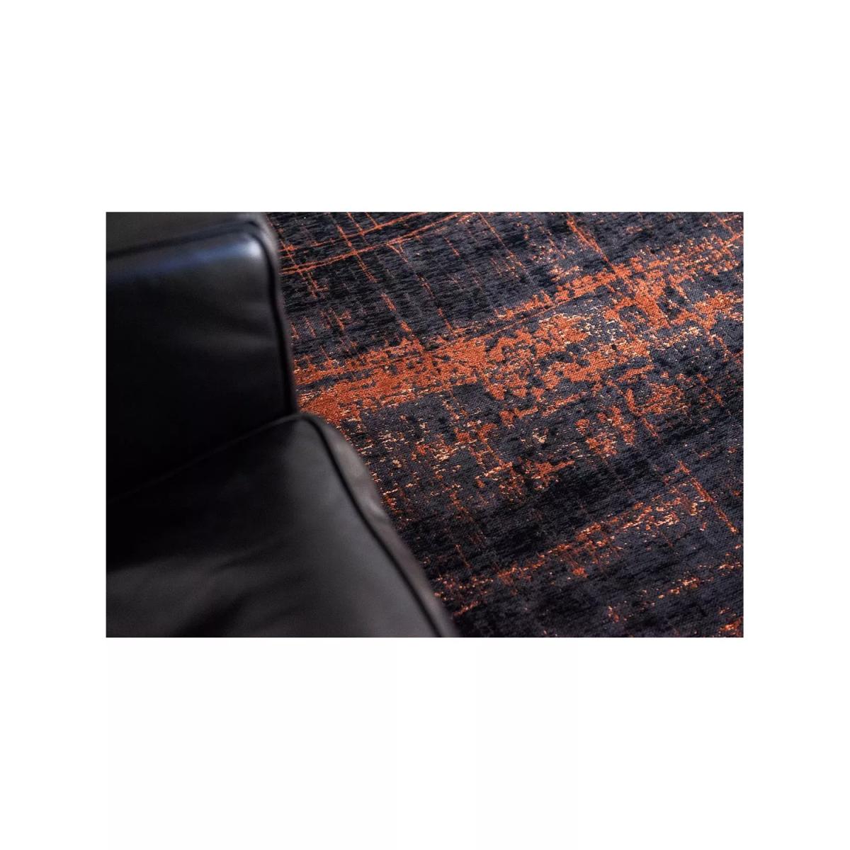 Louis De Poortere Griff Soho Rug, Black – image 5