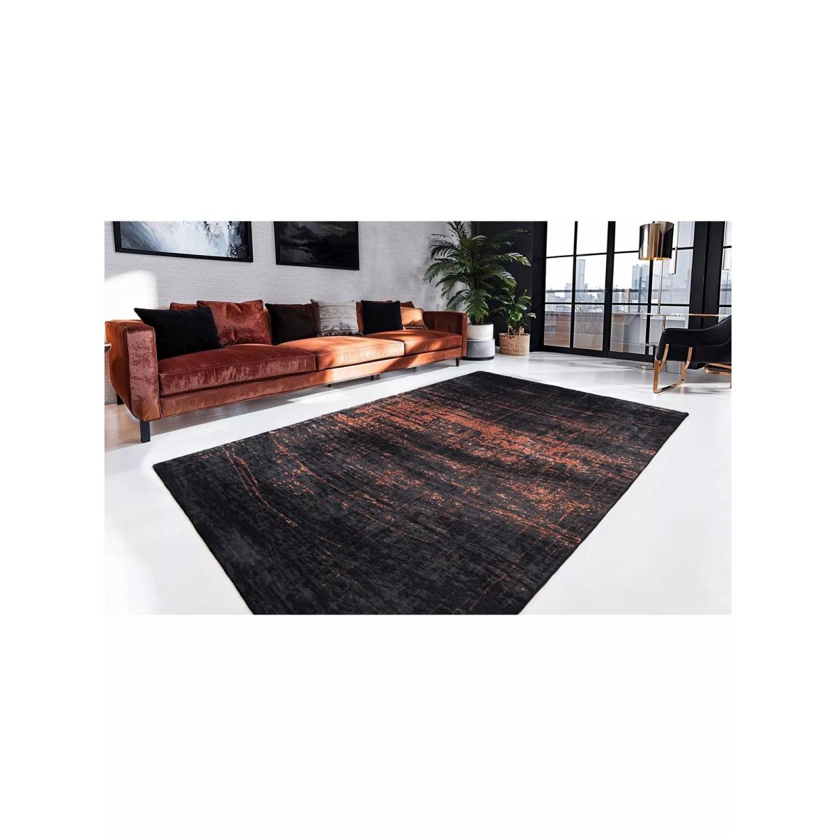 Louis De Poortere Griff Soho Rug, Black – image 6