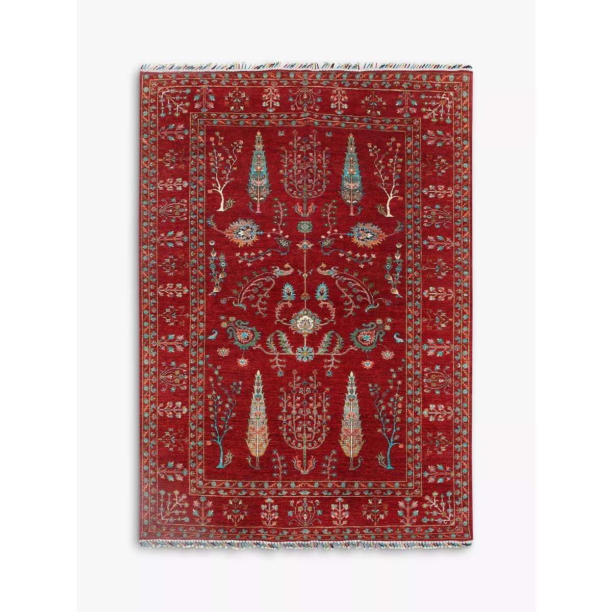 Gooch Oriental Pictorial Rug, L291 x W202 cm, Red – image 2
