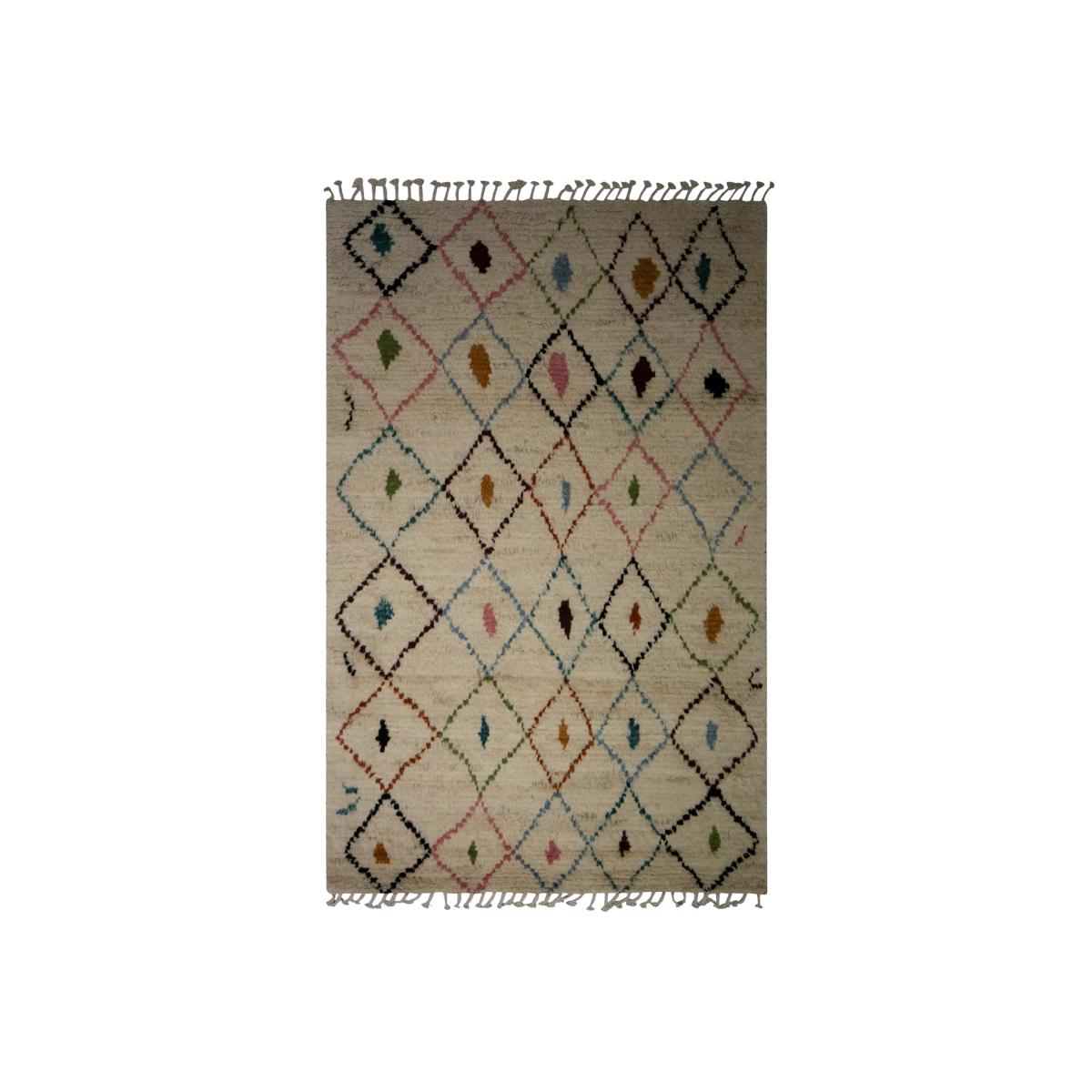 Gooch Oriental Berber Rug, Multi, L188 x W121 cm