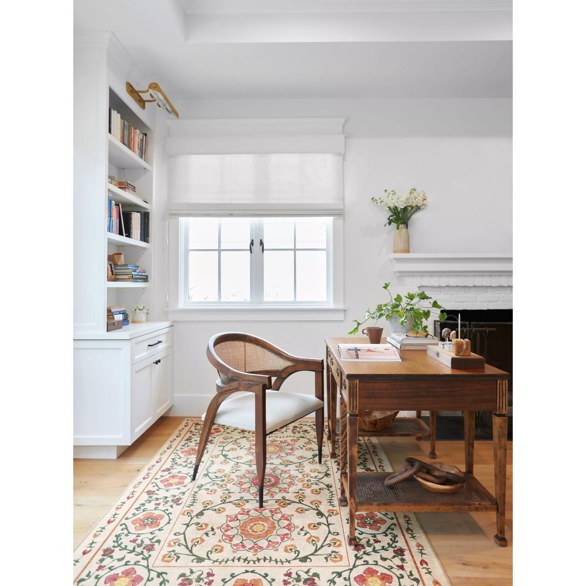Ruggable Suzani Floral Tufted Rug, Coral – image 6