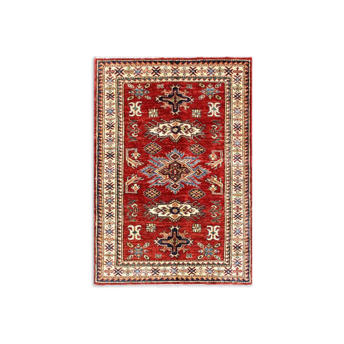 Gooch Oriental Supreme Kazak Rug, Red, L193 x W138 cm
