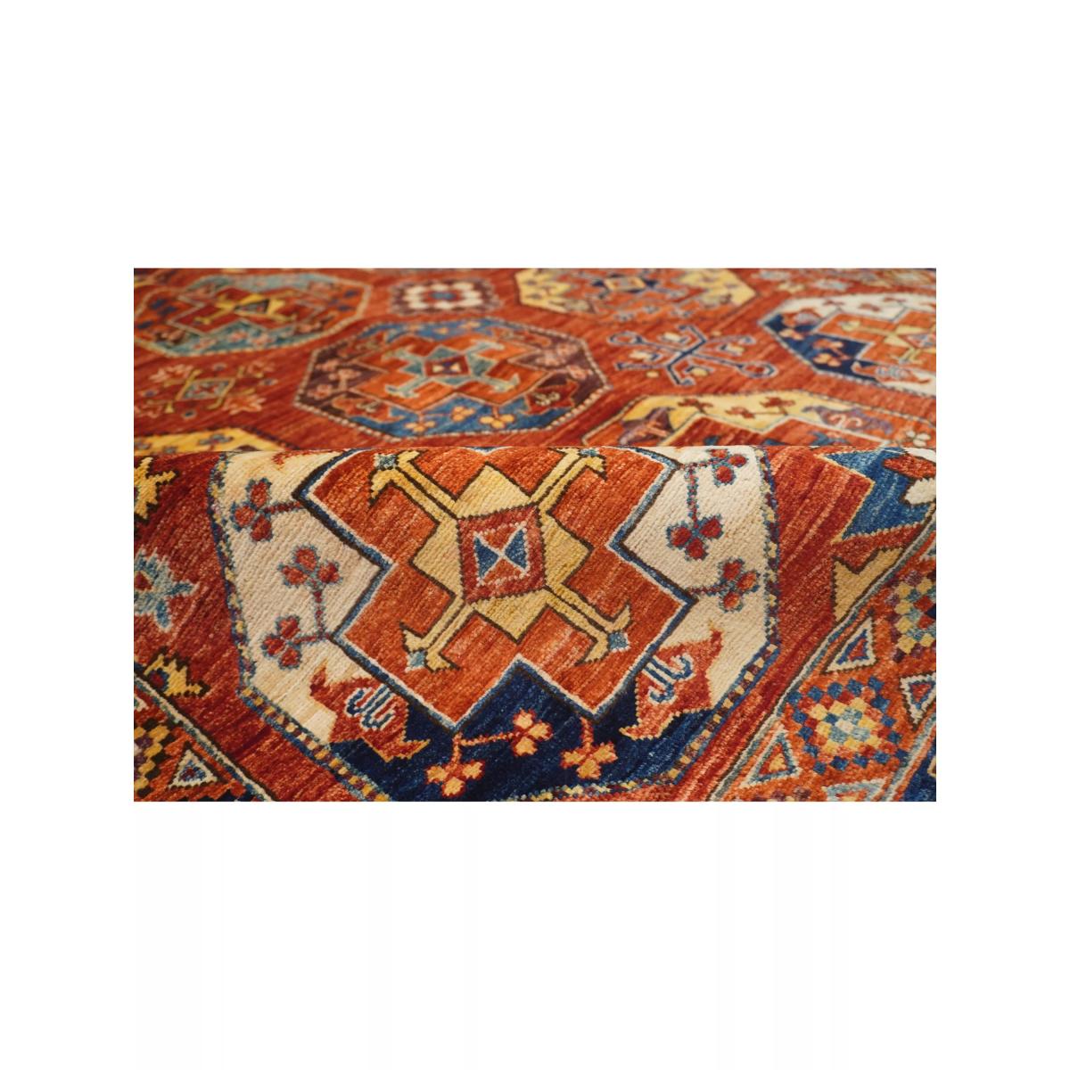 Gooch Oriental Fine Ersari Rug, Red, L198 x W158 cm – image 4