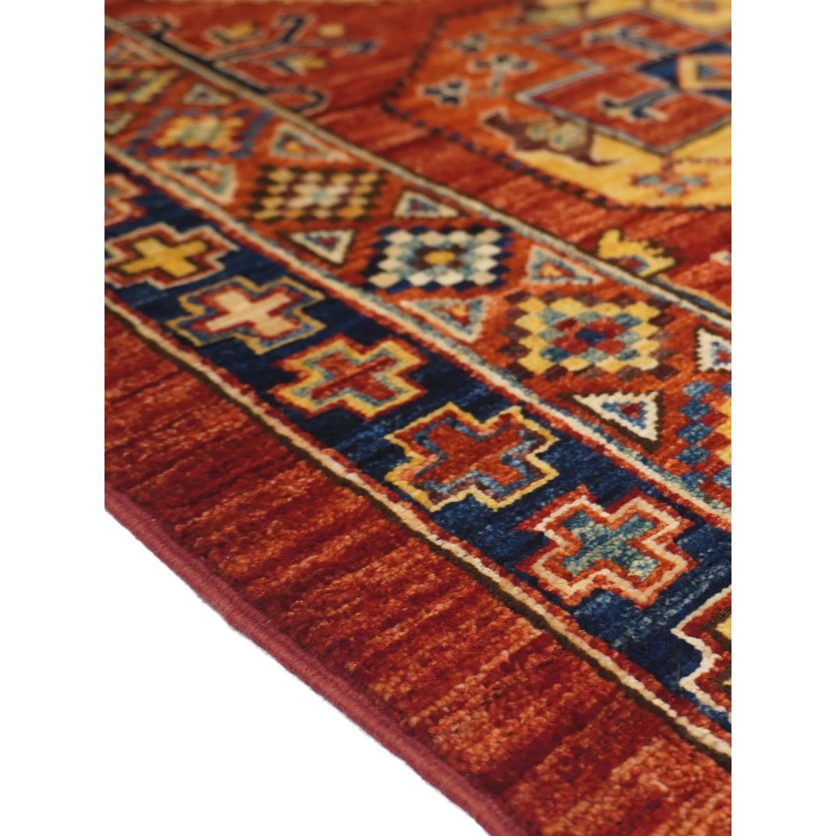 Gooch Oriental Fine Ersari Rug, Red, L198 x W158 cm – image 5