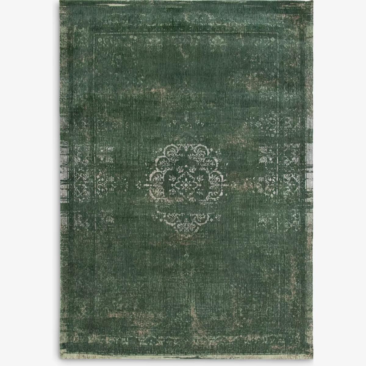 Louis De Poortere Medallion Rug, L280 x W200 cm, Dark Green