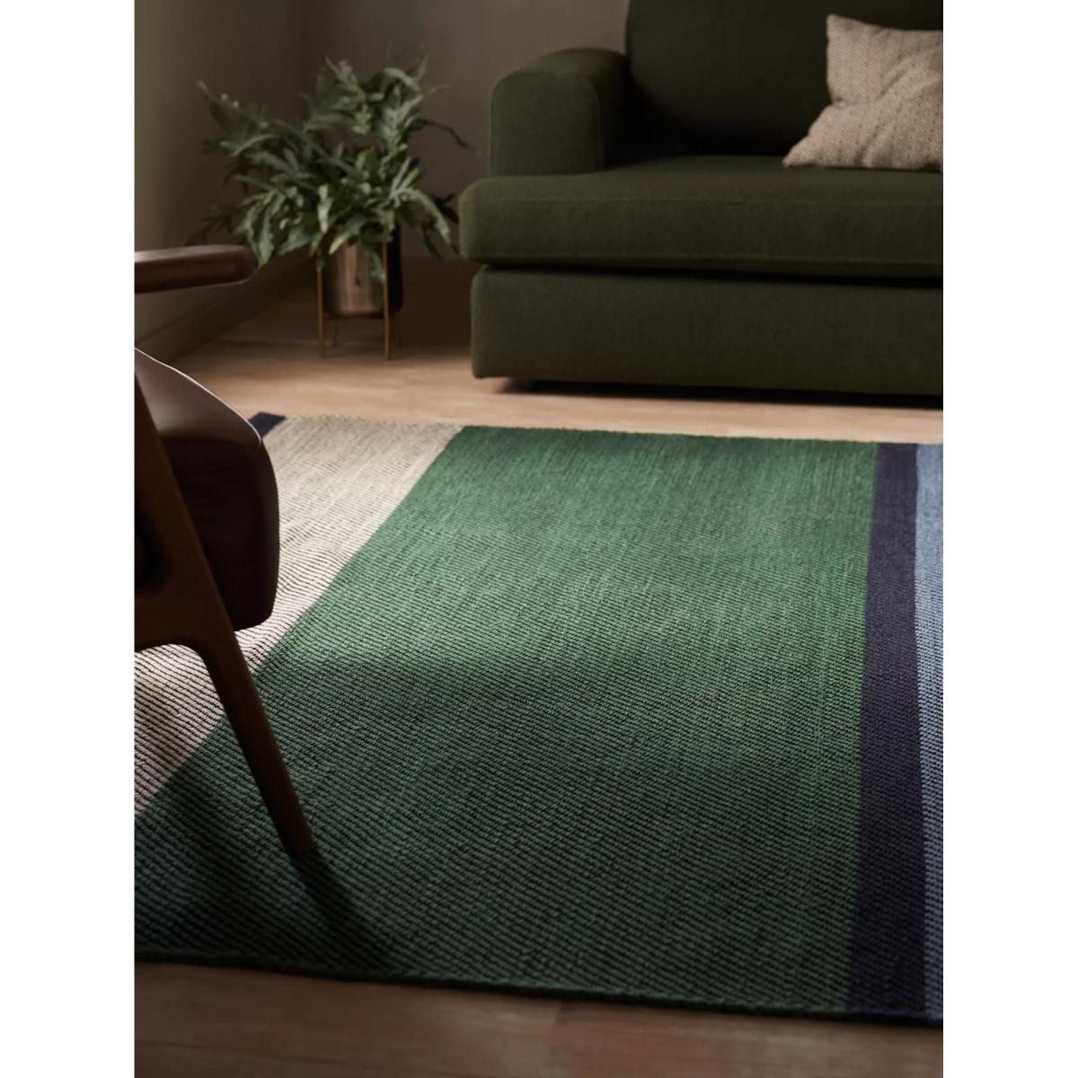 John Lewis Colour Block Stripe Indoor/Outdoor Rug, Blue, L180 x W120 cm – image 4