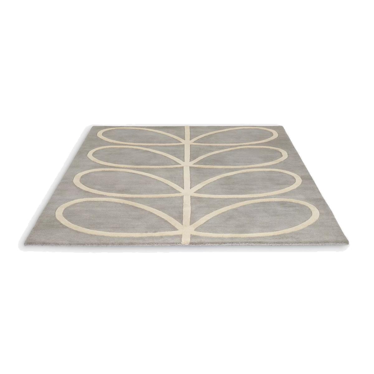 Orla Kiely Linear Stem Rug, Grey, L230 x W160 cm – image 1
