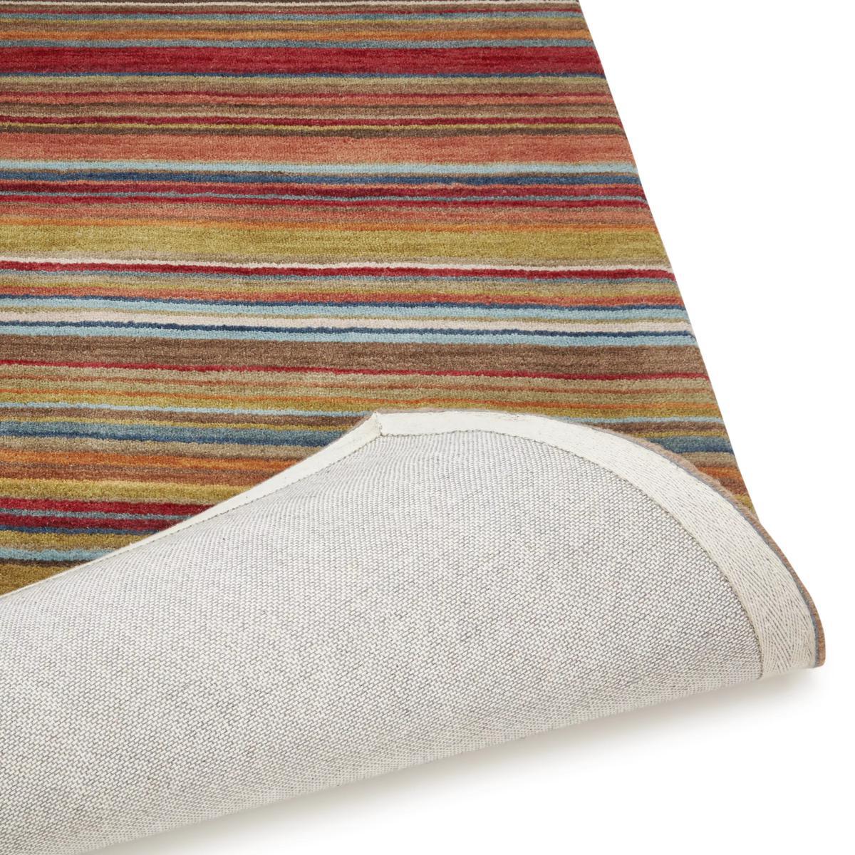 John Lewis & Partners Russet Multistripe Rug, L300 x W200cm – image 4