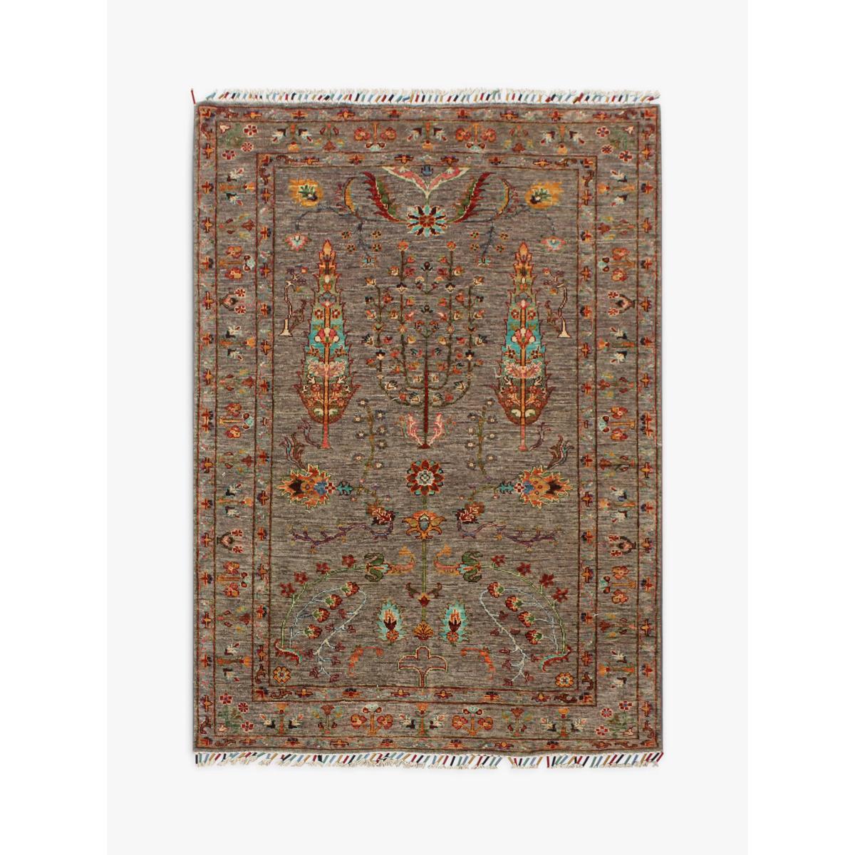 Gooch Oriental Pictorial Rug, L179 x W125 cm, Mid Grey – image 2