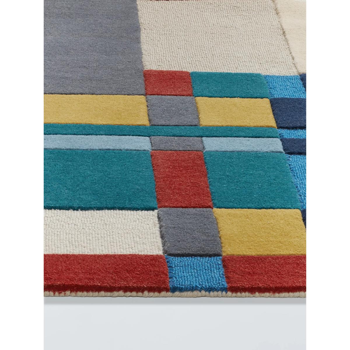 John Lewis Axel Colour Block Rug, Multi, L180 x W120 cm – image 3