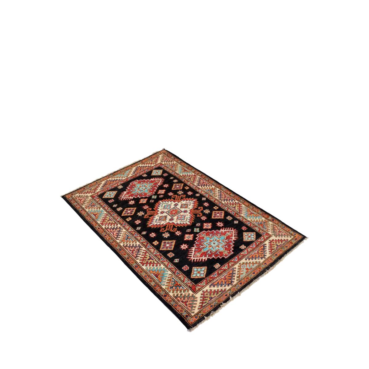 Gooch Oriental Supreme Kazak Rug, Black, L90 x W59 cm – image 3