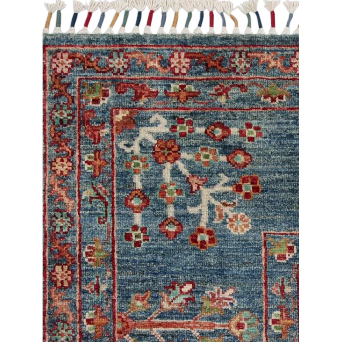 Gooch Oriental Pictorial Rug, Blue, L303 x W212 cm – image 2