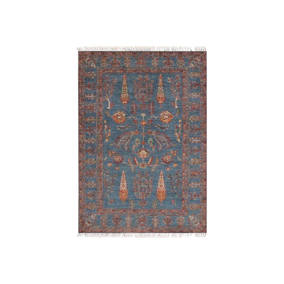 Gooch Oriental Pictorial Rug, Blue, L303 x W212 cm – image 1