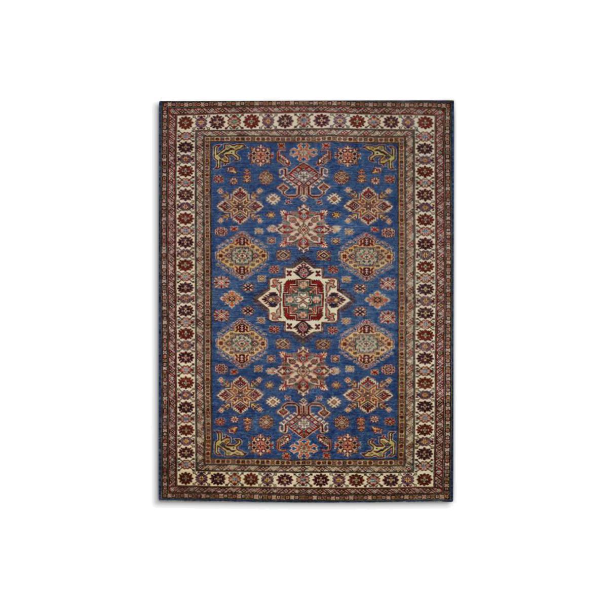 Gooch Oriental Kazak Supreme Rug, Blue/Multi, L234 x W171 cm