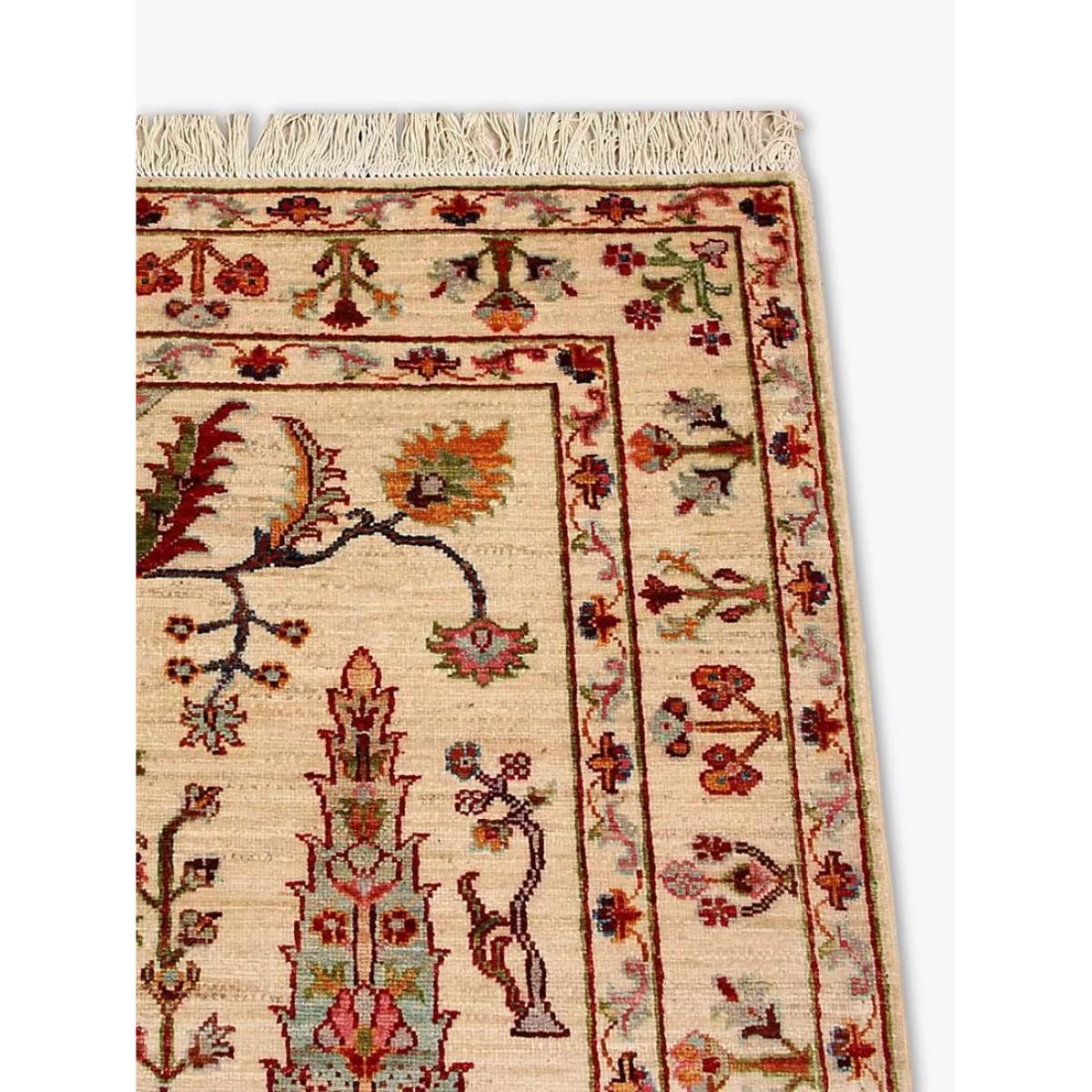 Gooch Oriental Pictorial Rug, L187 x W122 cm, Ivory – image 2