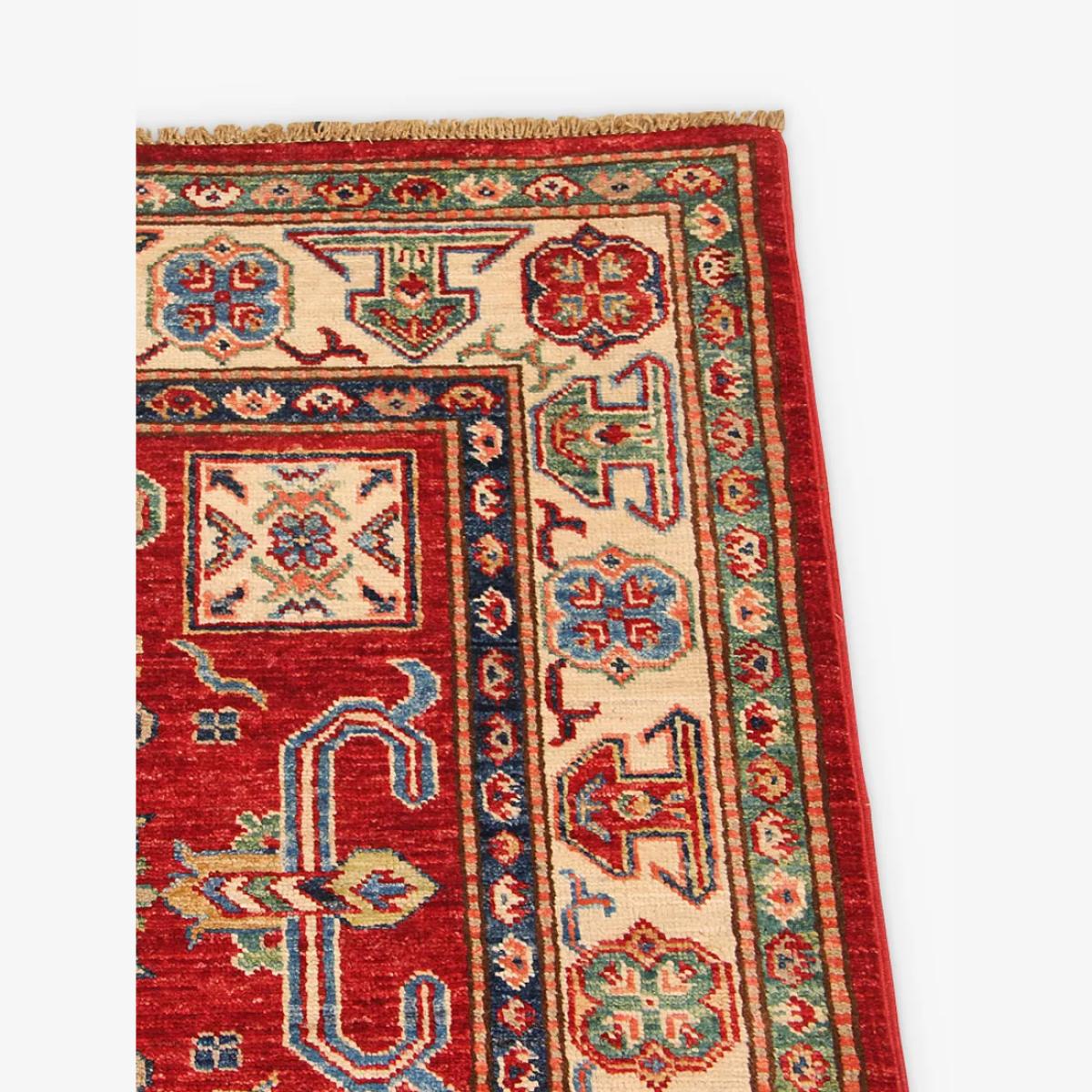 Gooch Oriental Supreme Kazak Rug, Mid Red, L180 x W120 cm – image 1
