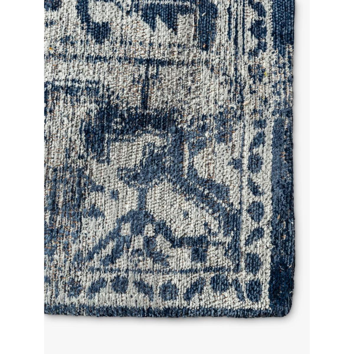 Louis De Poortere Tabriz Rug, Blue – image 2