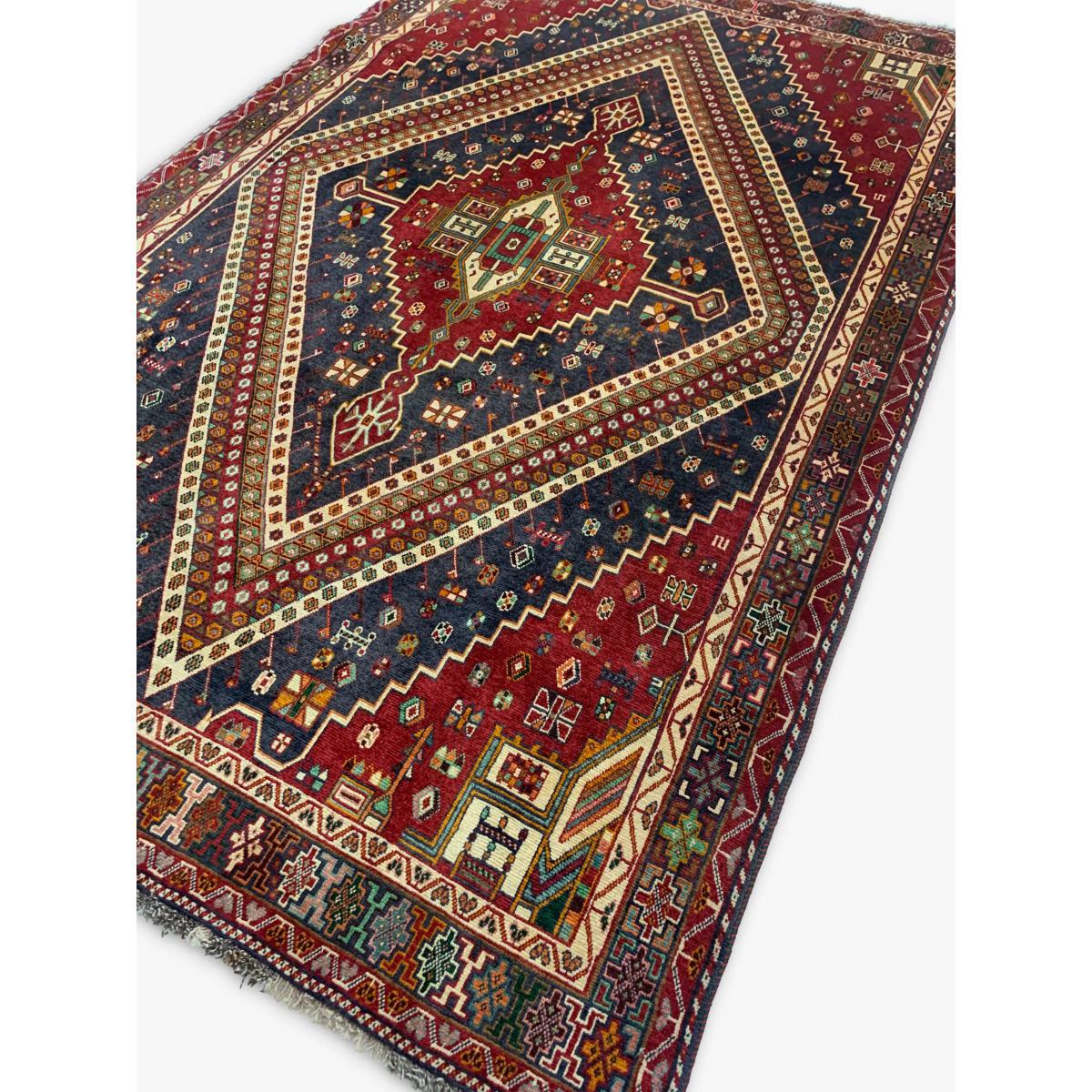 Gooch Oriental Quashgai Rug, Red/Multi, L280 x W180 cm – image 3