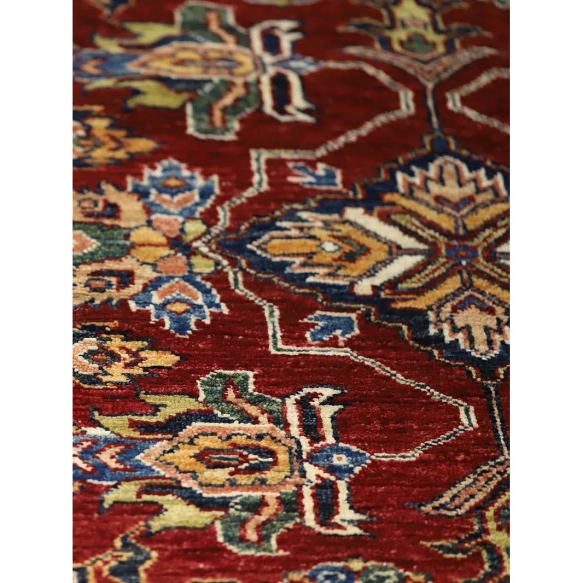 Gooch Oriental Supreme Kazak Pure Wool Rug, Red, L181 x W125 cm – image 5