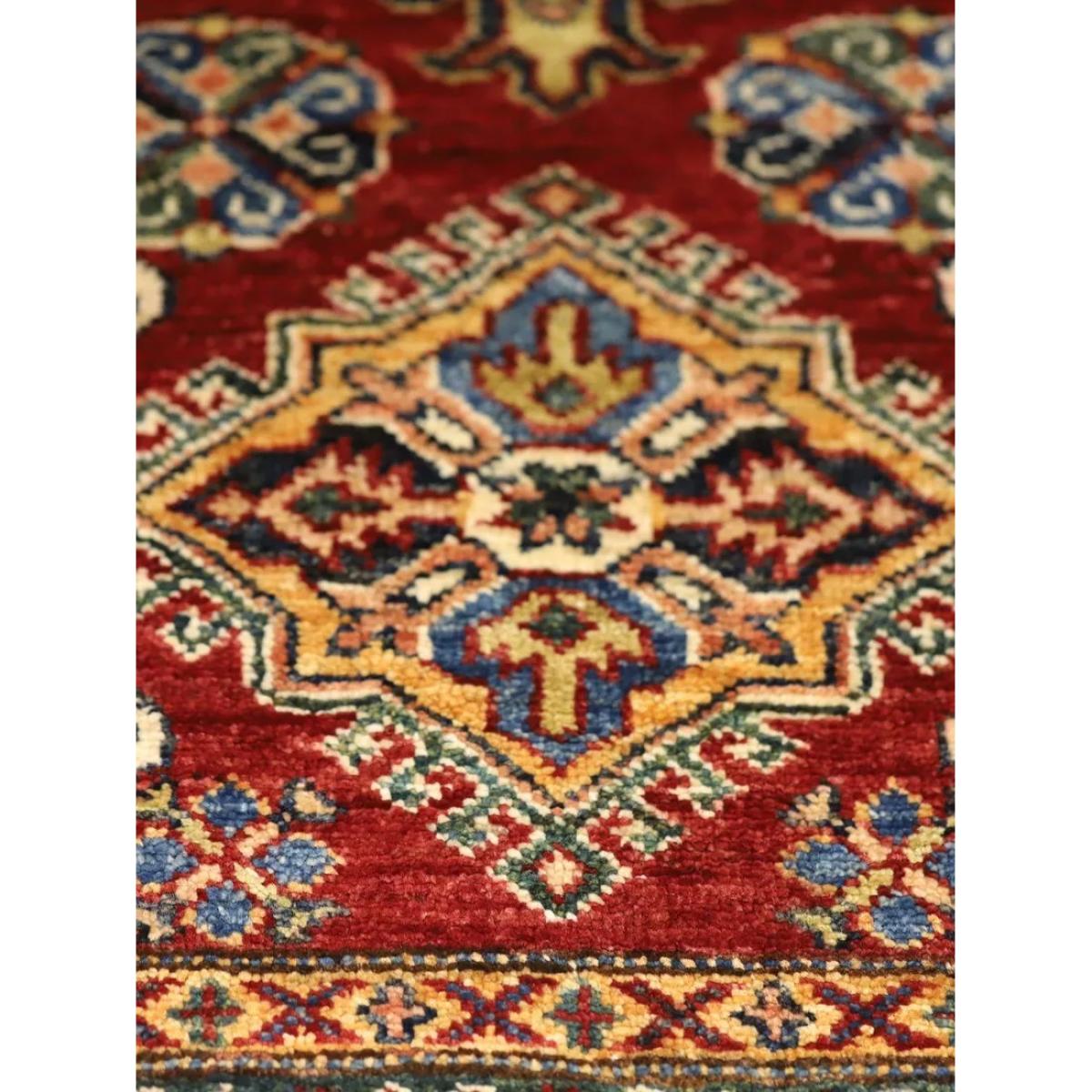 Gooch Oriental Supreme Kazak Pure Wool Rug, Red, L181 x W125 cm – image 6