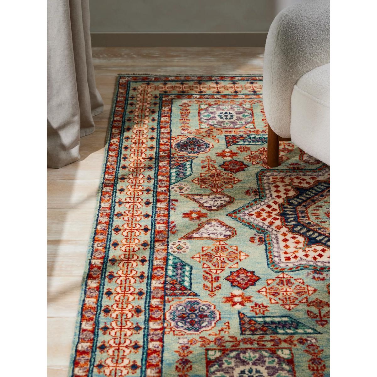 Gooch Luxury Hand Knotted Kashan Style Rug, Multi, L240 x W170 cm – image 2