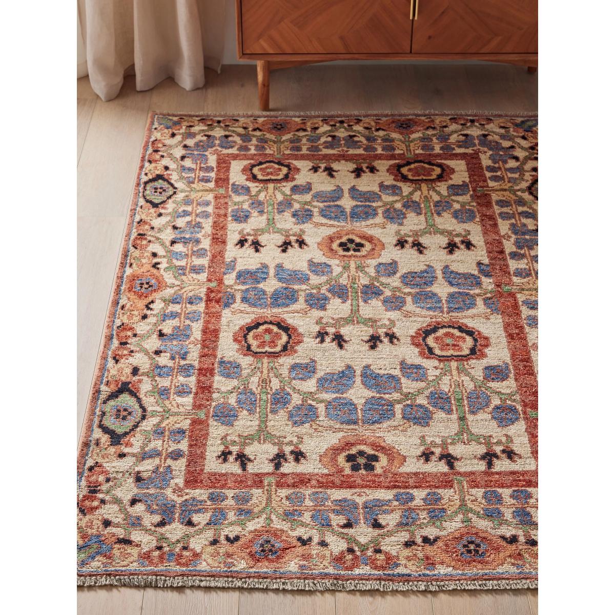 Gooch Luxury Justica Floral Wool Rug, Multi, L240 x W170 cm – image 2