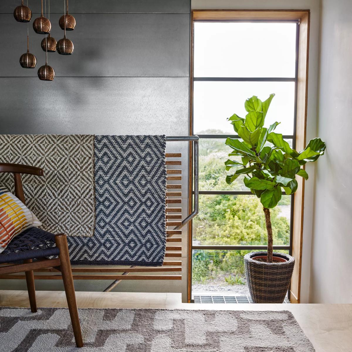 ANYDAY John Lewis & Partners Lattice Rug, Neutral/White, L240 x W170 cm – image 5