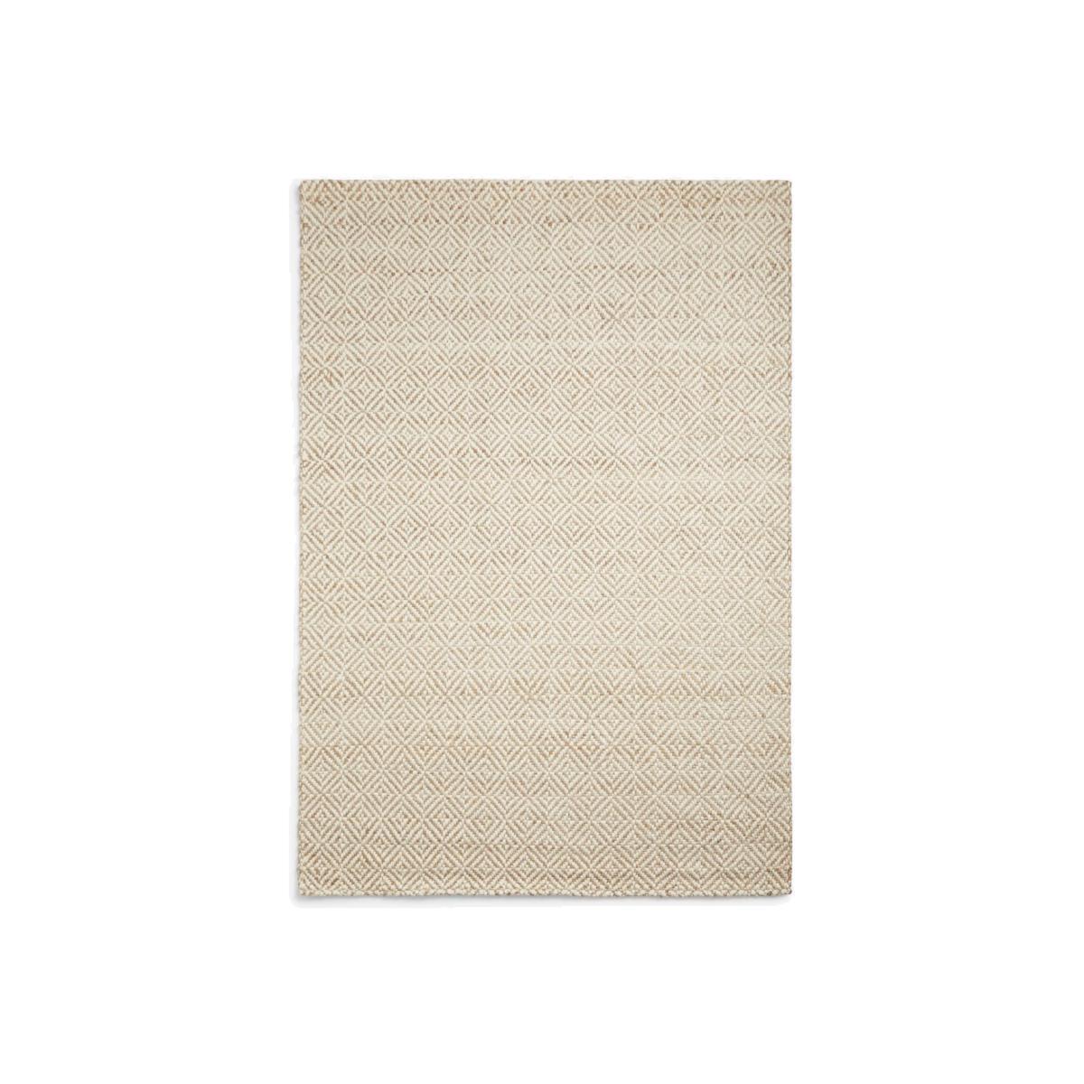 ANYDAY John Lewis & Partners Lattice Rug, Neutral/White, L240 x W170 cm – image 1