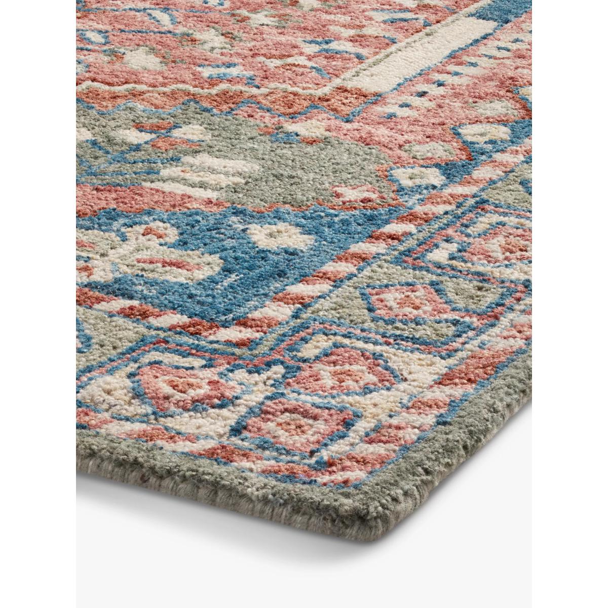 John Lewis ANYDAY Fashion Quashquai Rug, Green – image 2