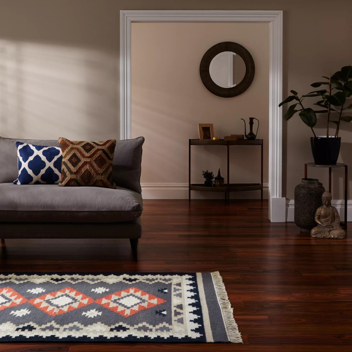 John Lewis & Partners Geo Medallion Kelim Rug, Multi – image 2
