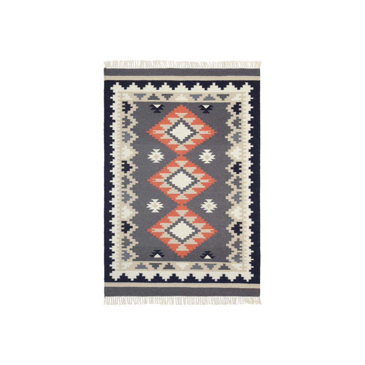 John Lewis & Partners Geo Medallion Kelim Rug, Multi – image 1