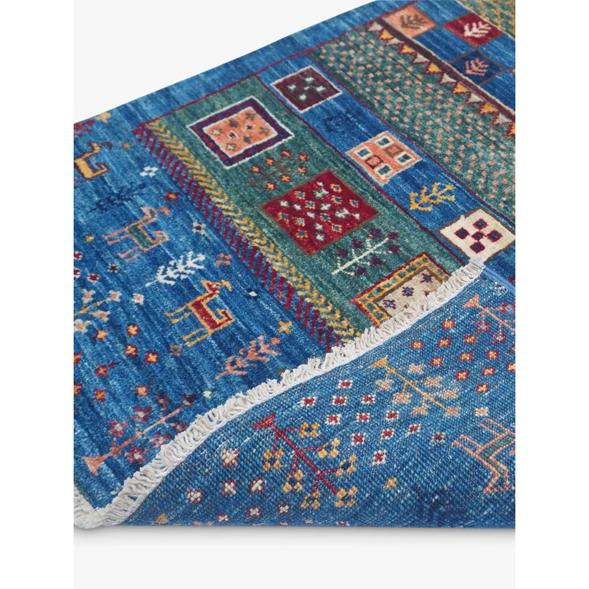 Gooch Oriental Loribaft Rug, L120 x W83 cm, Blue – image 5