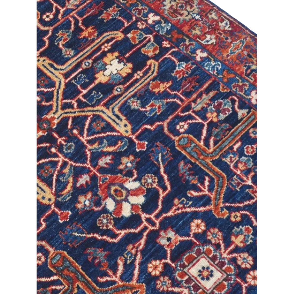 Gooch Oriental Fine Aryana Rug, Blue, L143 x W100 cm – image 7