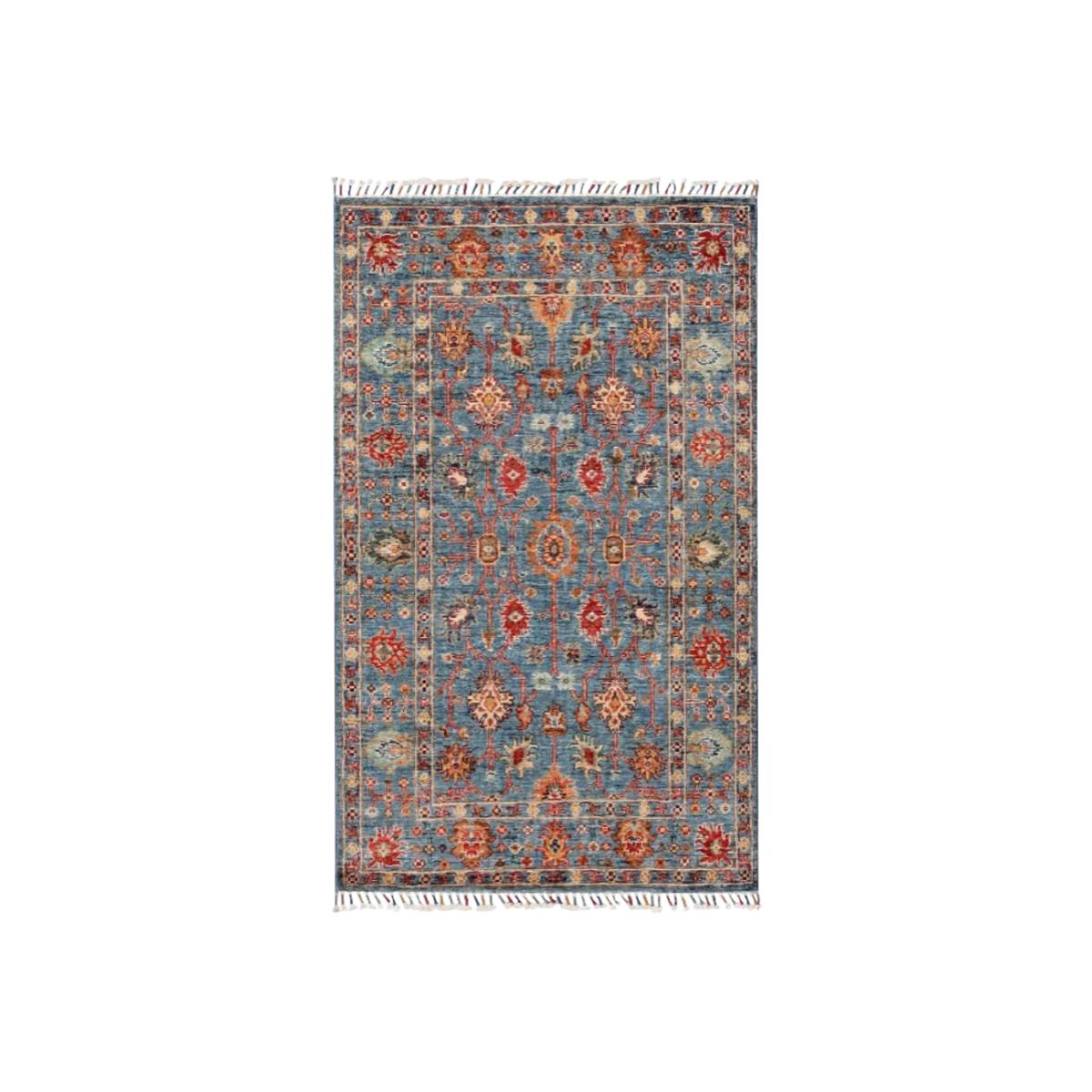 Gooch Oriental Sultani Rug, Blue, L145 x W89 cm – image 1