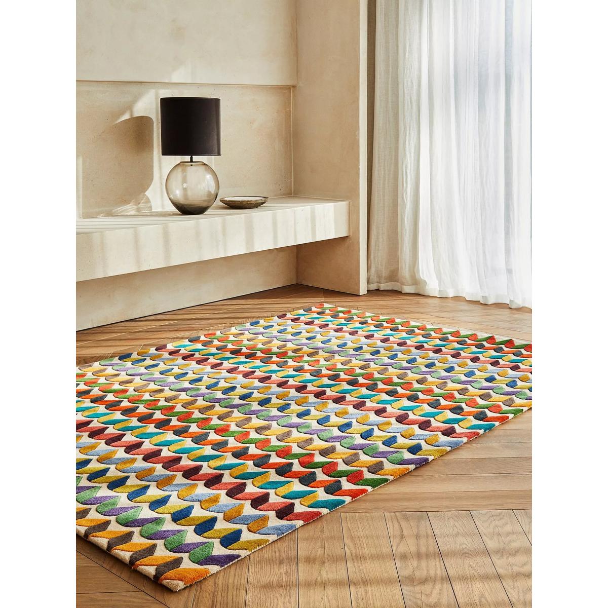 Margo Selby Brixton Pure Wool Rug, Multi – image 3