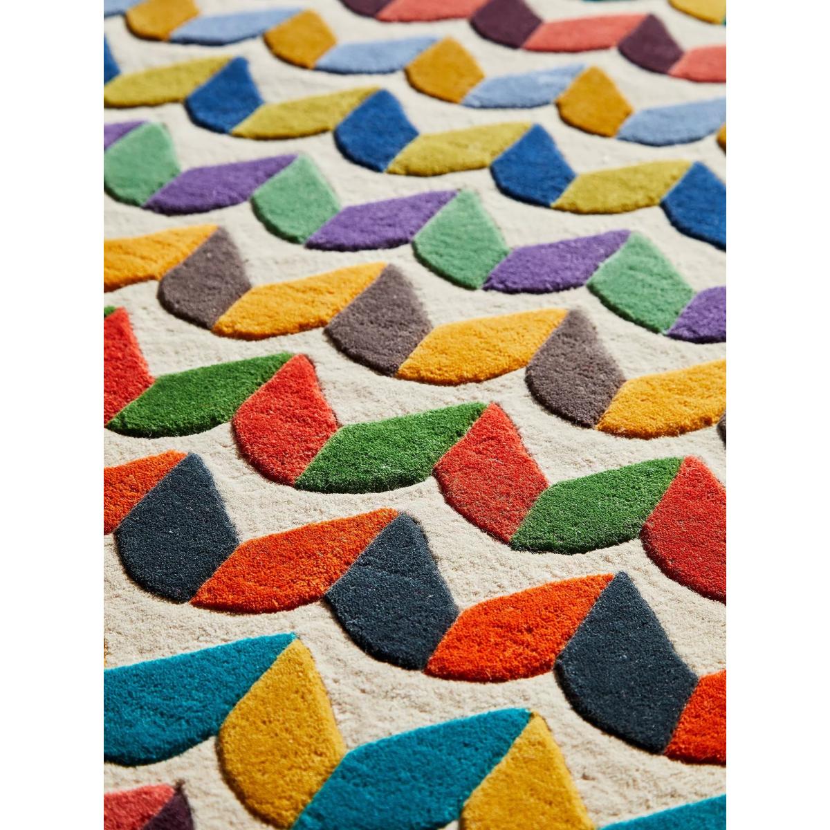 Margo Selby Brixton Pure Wool Rug, Multi – image 4