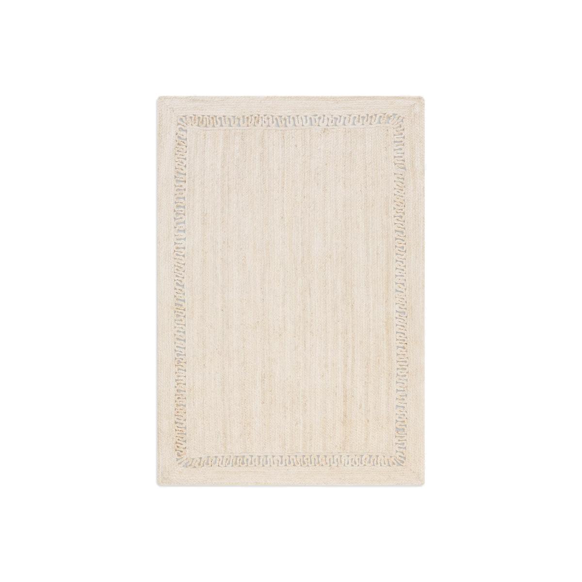 John Lewis Lattice Lace Jute Rug, Neutral, L180 x W120 cm – image 1