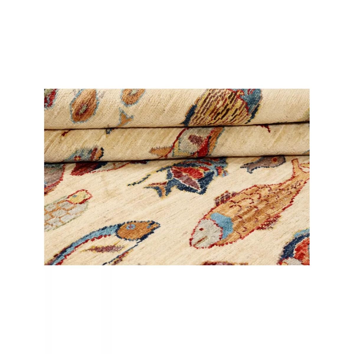 Gooch Oriental Fish Rug, Ivory, L196 x W151 cm – image 5