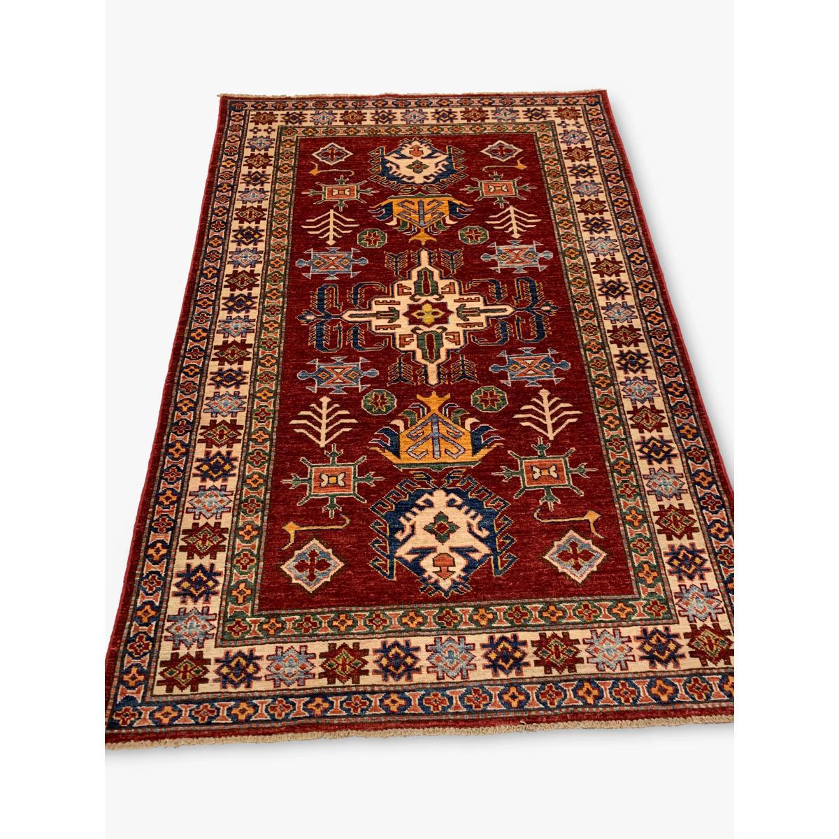 Gooch Oriental Kazak Supreme Rug, Red/Multi, L183 x W118 cm – image 3