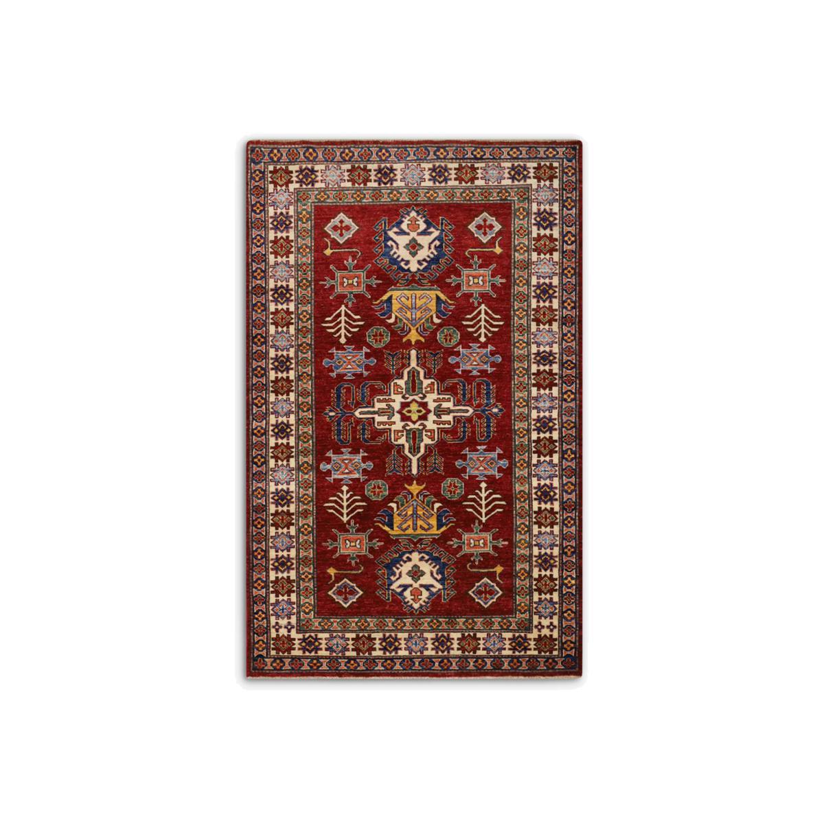 Gooch Oriental Kazak Supreme Rug, Red/Multi, L183 x W118 cm – image 1